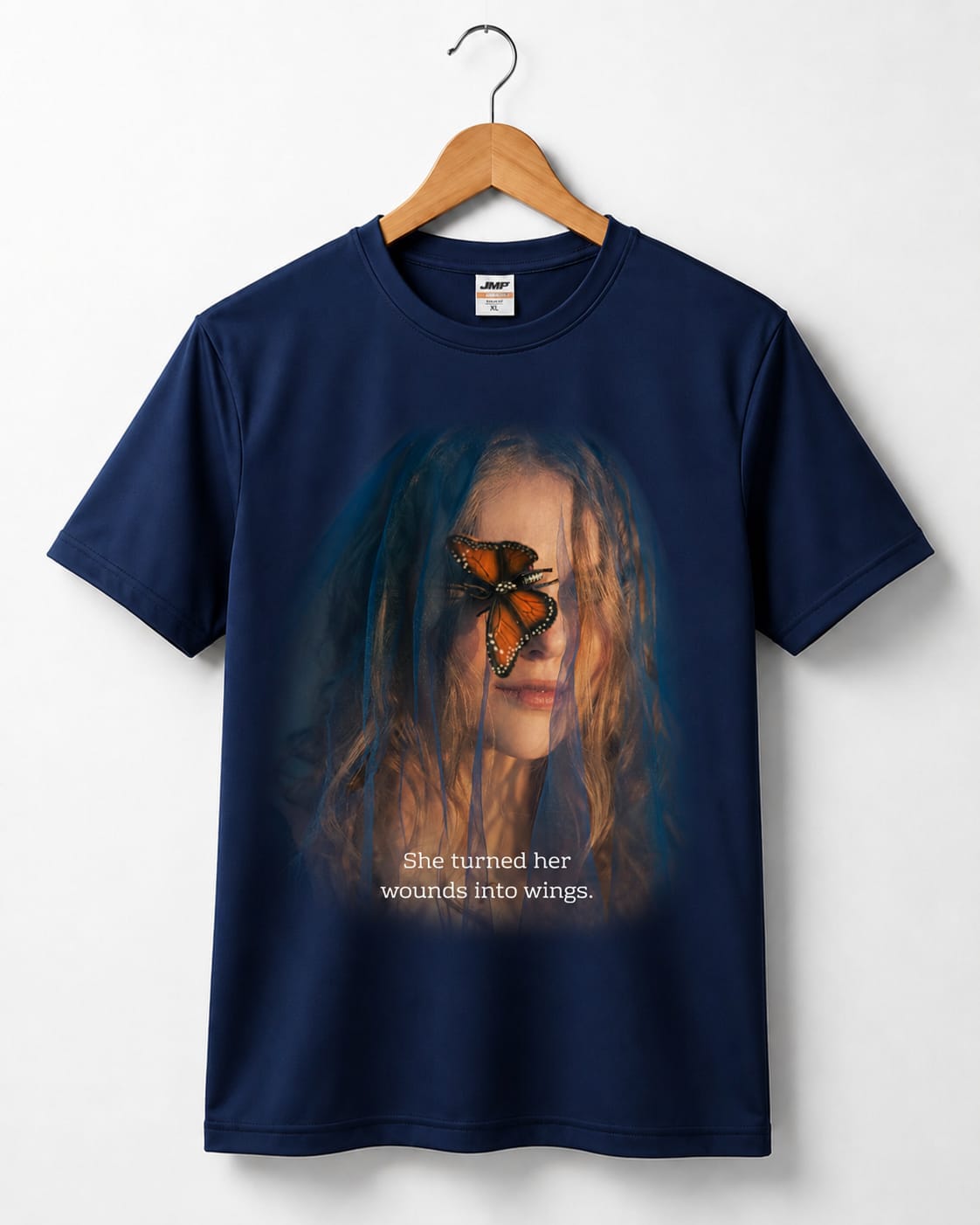 Deep Navy Butterfly